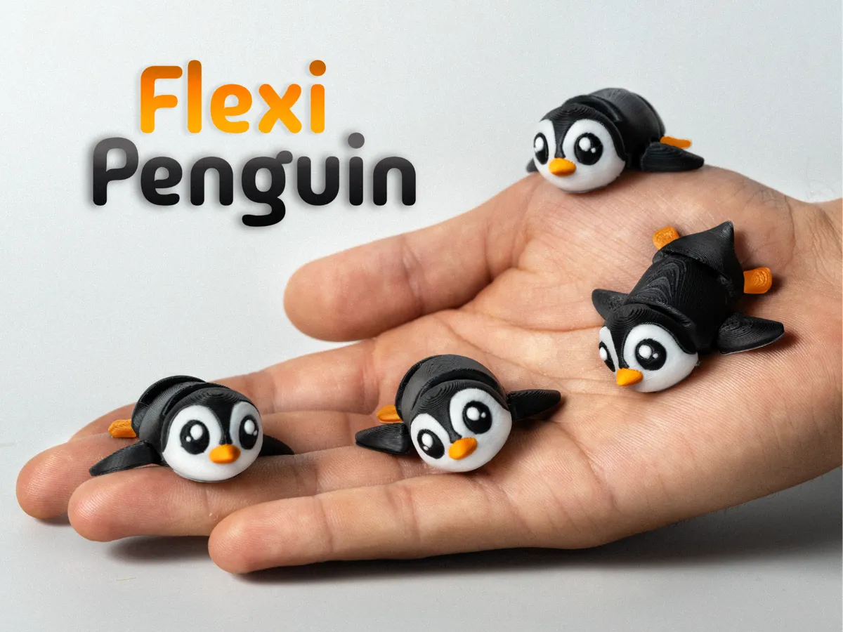 Tuxi the penguin, Articulated & keychain