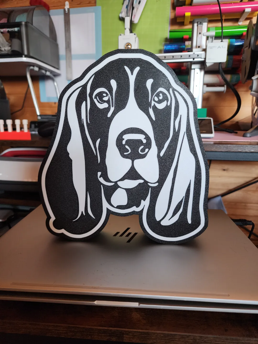 Basset Hound Light Box LED Lamp