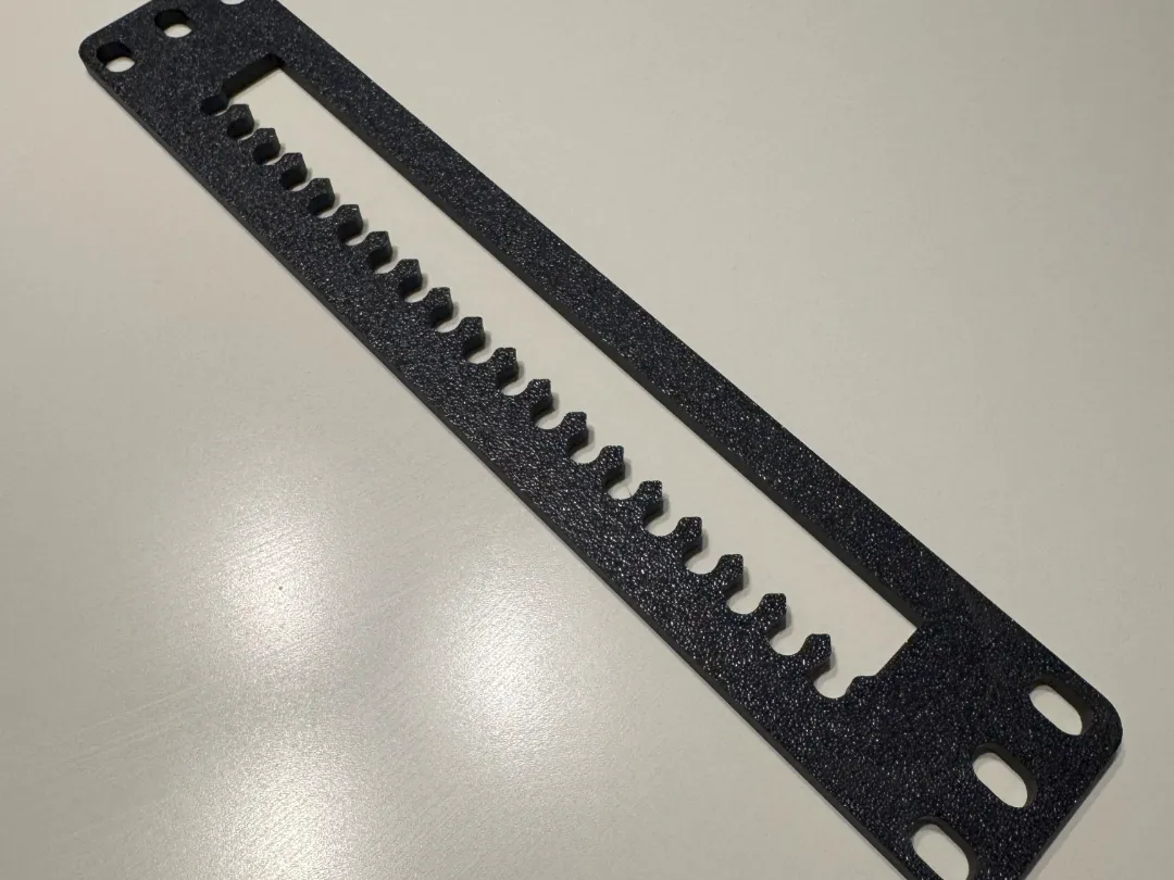 10 inch server rack comb cable manager