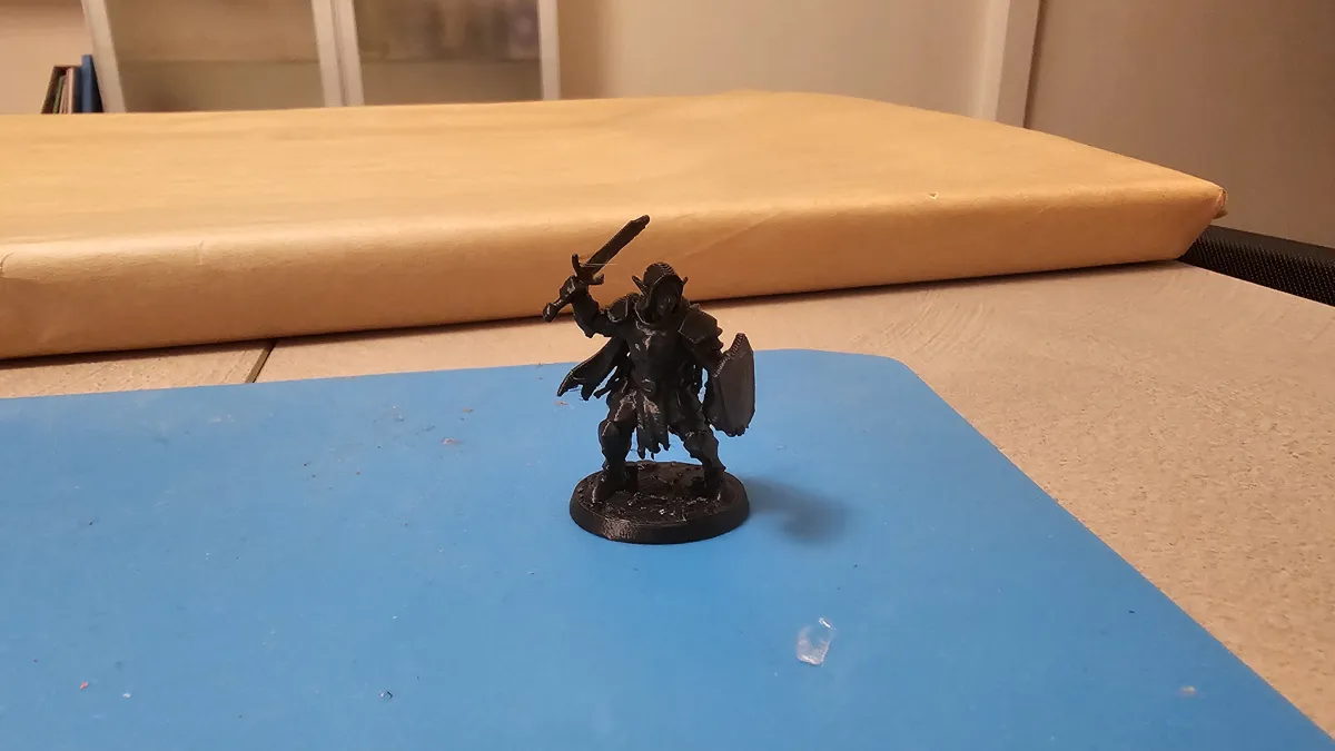 Elven Warrior miniature, photo 4 of 4 - Elven Warrior miniature Figurines & Collectibles