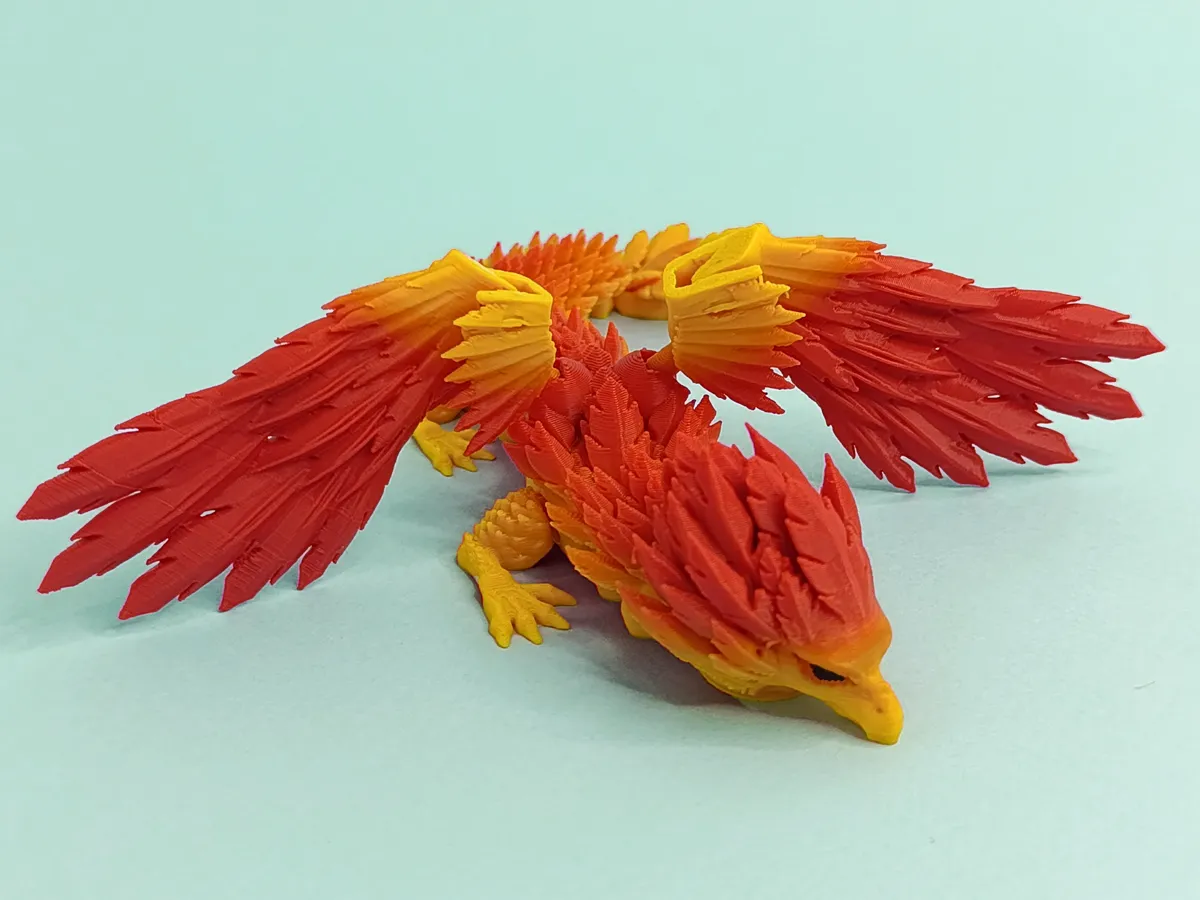 articulated phoenix dragon