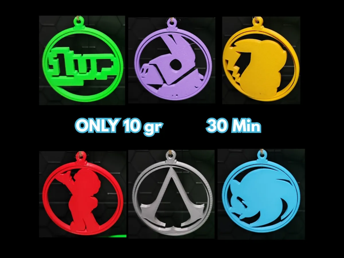 Video Game Xmas Ornament Pack, Geek Tree Edition