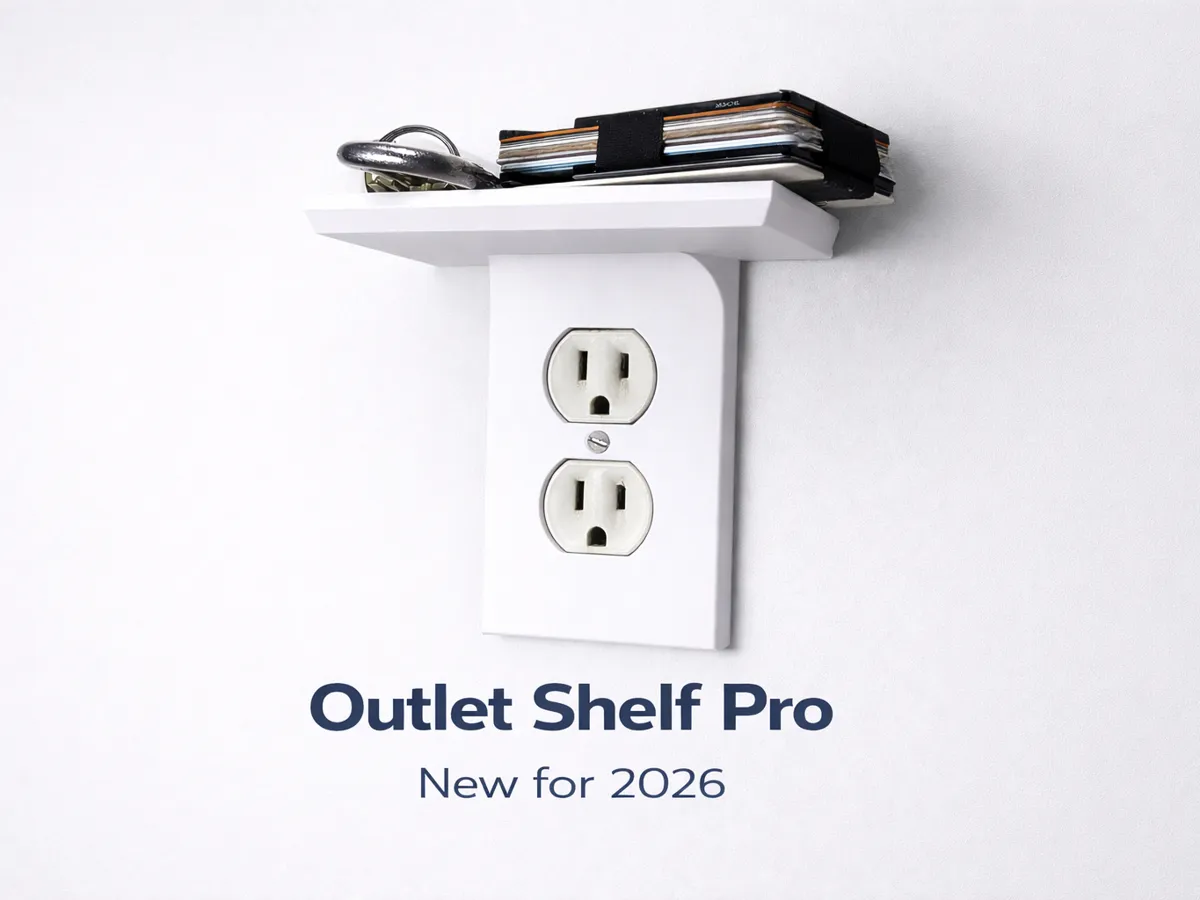 Outlet Cover Mini Shelf