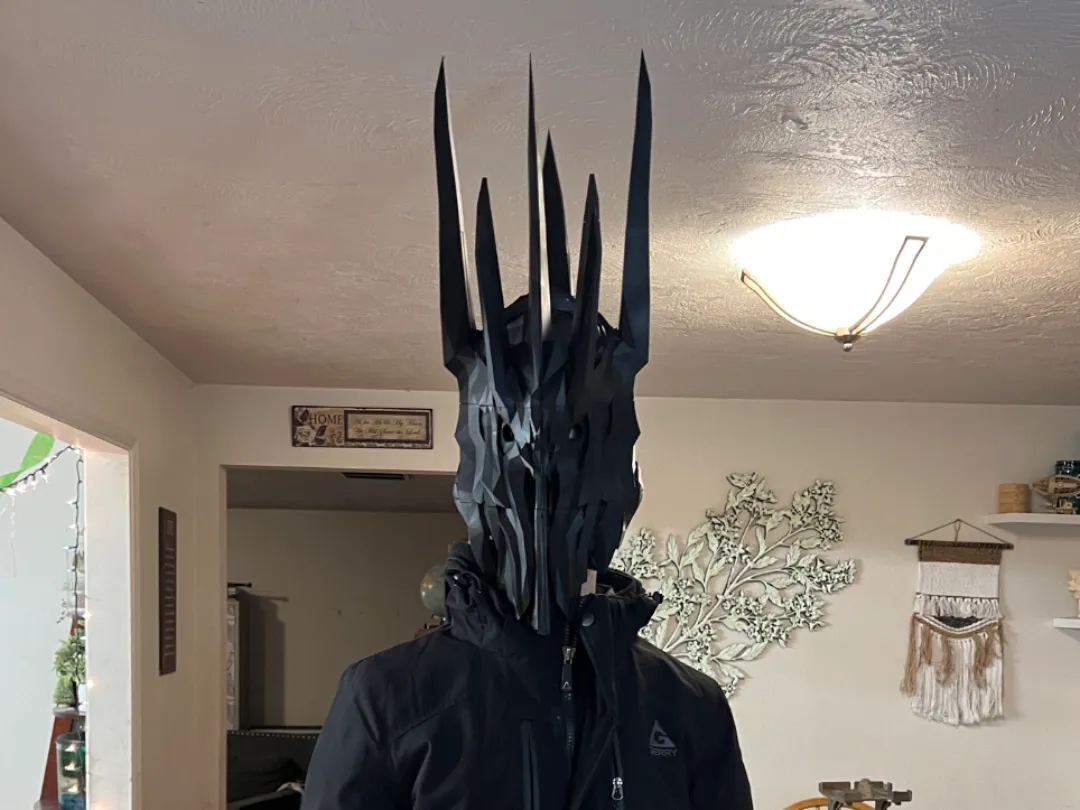 Wearable Sauron Helmet
