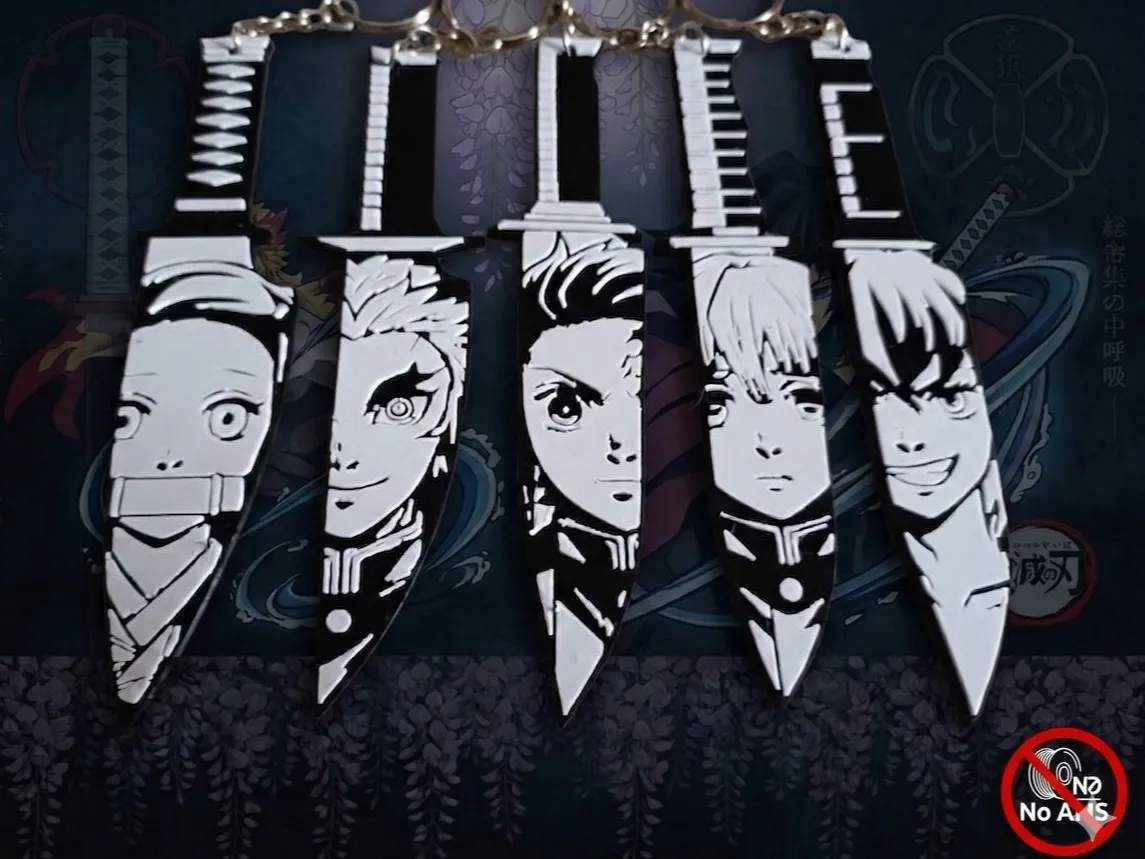 DEMON SLAYER: Manga-cut design series