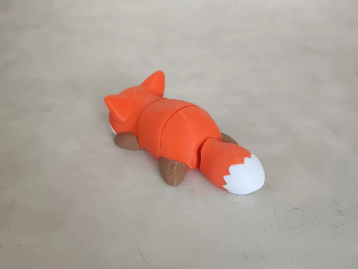 Flexi Folk #5 - Fergus The Fox, photo 2 of 4 - Flexi Folk #5 - Fergus The Fox Fidget & Sensory Toys
