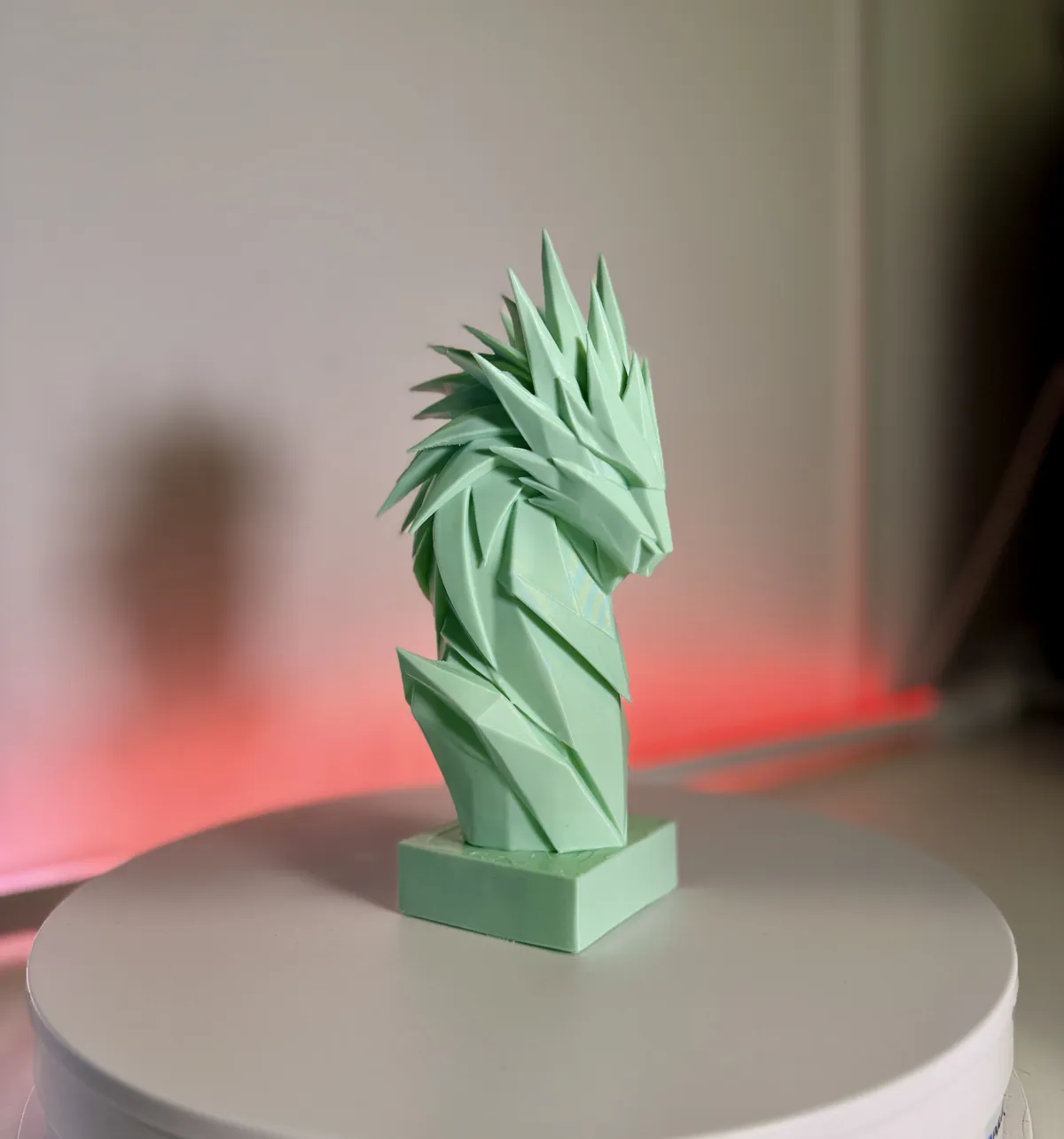 Dragon Bust Sculpture, photo 3 of 3 - Dragon Bust Sculpture Figurines & Collectibles