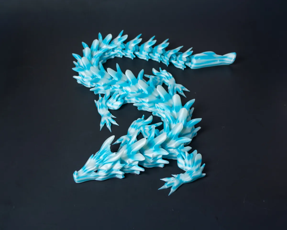Water Dragon - Articulated Dragon, photo 3 of 4 - Water Dragon - Articulated Dragon Fidget & Sensory Toys