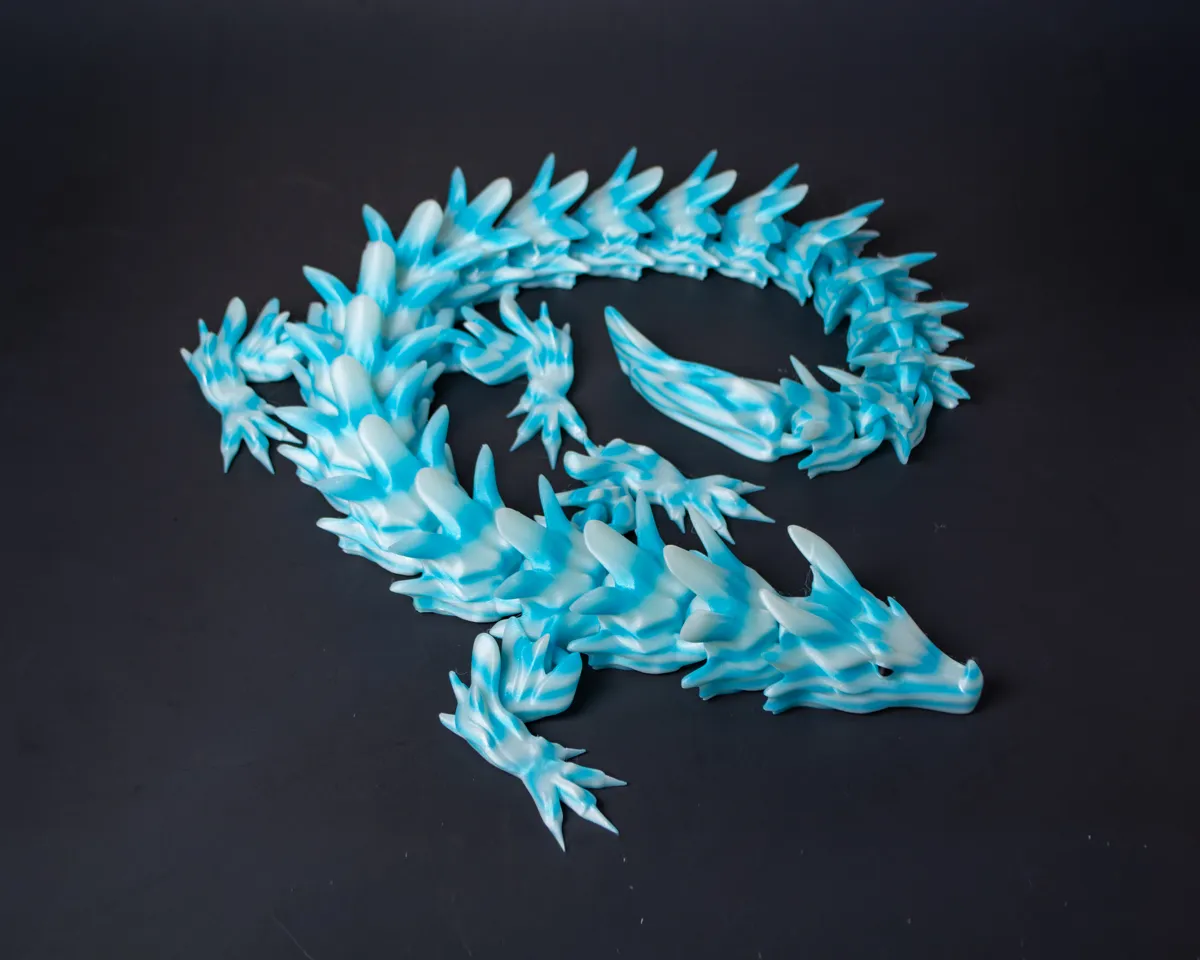 Water Dragon - Articulated Dragon, photo 4 of 4 - Water Dragon - Articulated Dragon Fidget & Sensory Toys