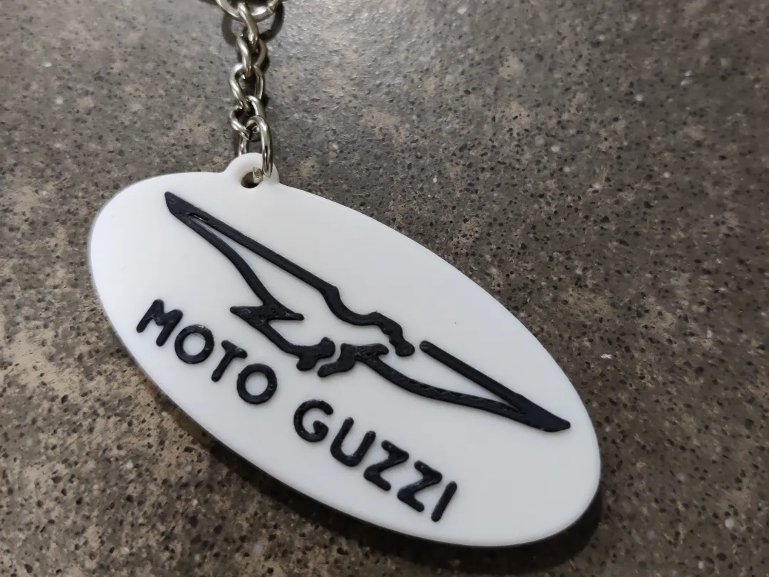 Moto Guzzi Minimal Keychain - Signs & Logos, in stock in India