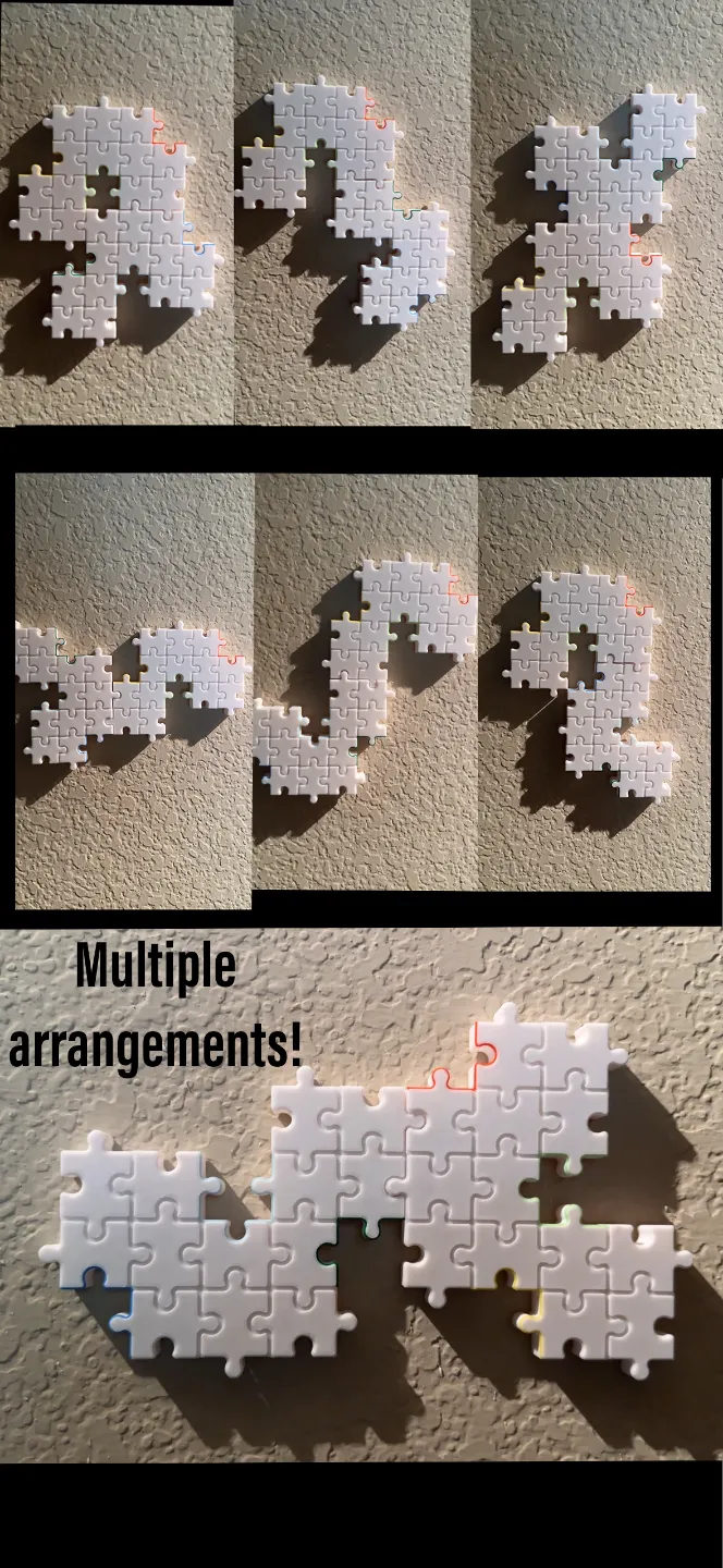 Puzzle Piece themed Keychain Holder, photo 2 of 4 - Puzzle Piece themed Keychain Holder Tools