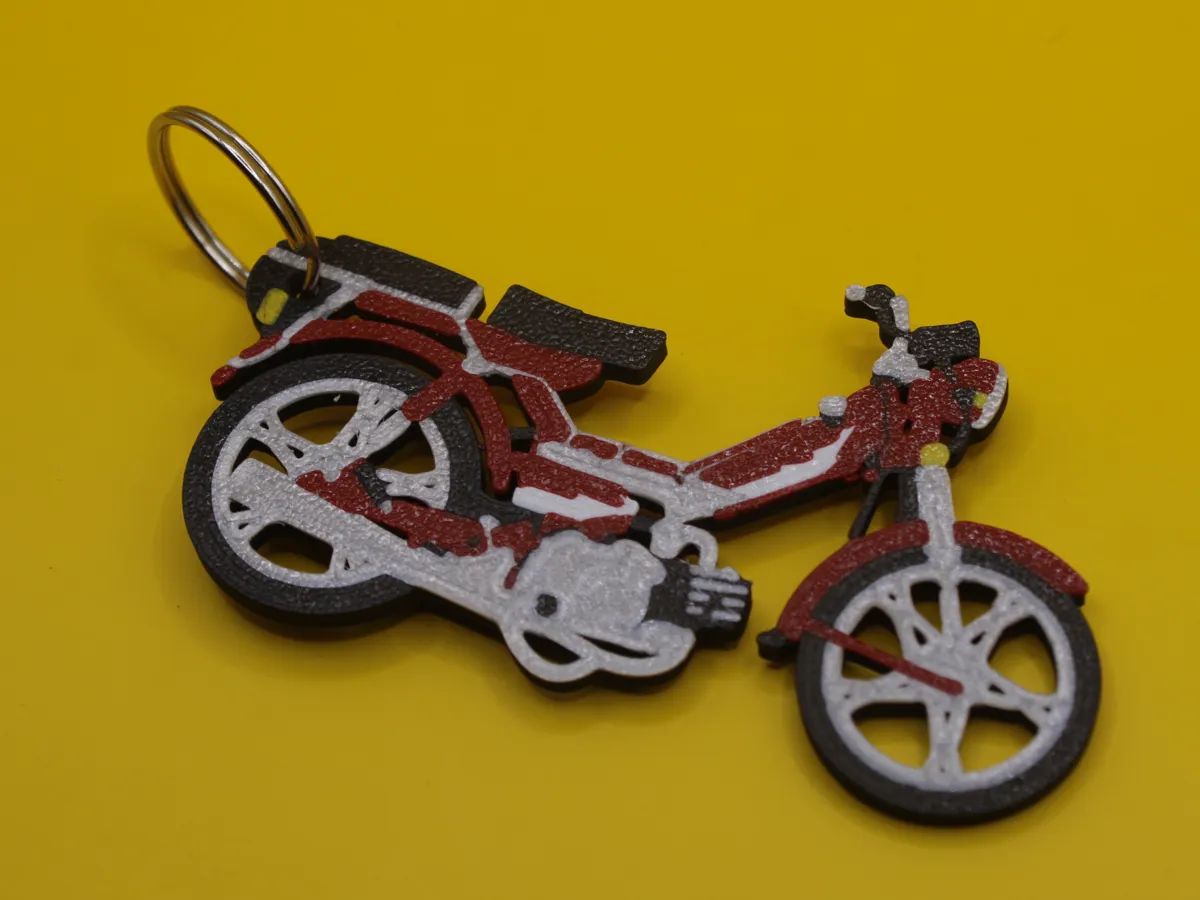 Motorcycle keychain Jawa betka 50 - 2D Art, in stock in India