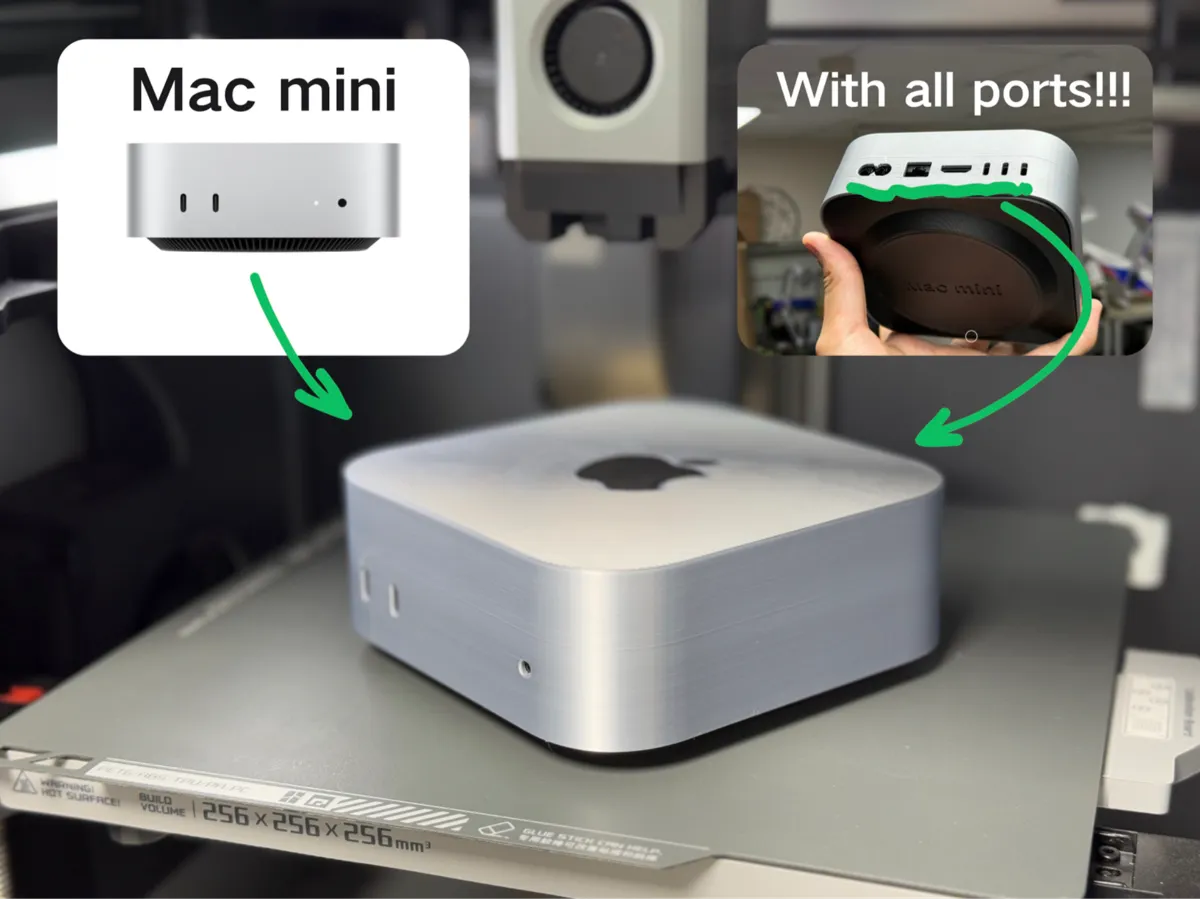 Mac mini M4（1:1real scale！） - Decor, in stock in India