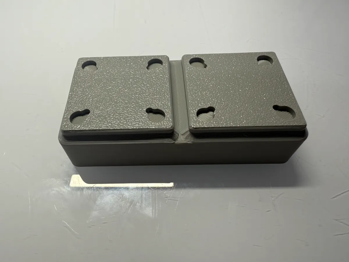 Gridfinity Power Adapter Bin for AU/NZ Plugs, photo 3 of 4 - Gridfinity Power Adapter Bin for AU/NZ Plugs Tools
