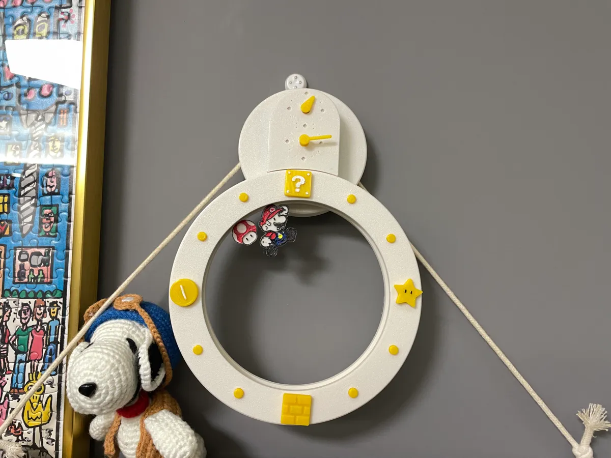 SuperMario Modular clock （Desk clock &wall clock ）, photo 2 of 3 - SuperMario Modular clock （Desk clock &wall clock ） Household