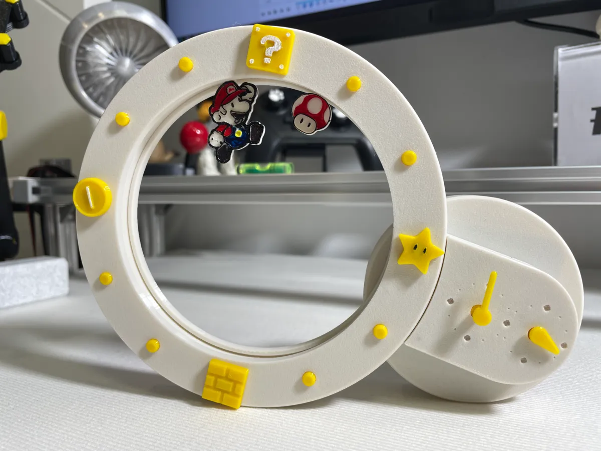 SuperMario Modular clock （Desk clock &wall clock ）, photo 3 of 3 - SuperMario Modular clock （Desk clock &wall clock ） Household