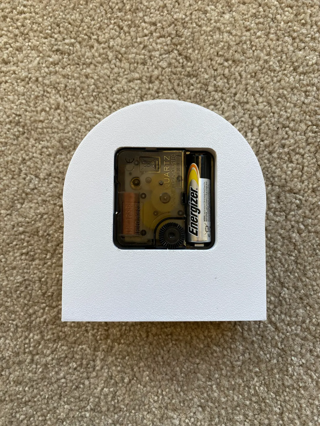 Clock Components Kit 011 Minimalistic design, photo 3 of 4 - Clock Components Kit 011 Minimalistic design Home Decor Items