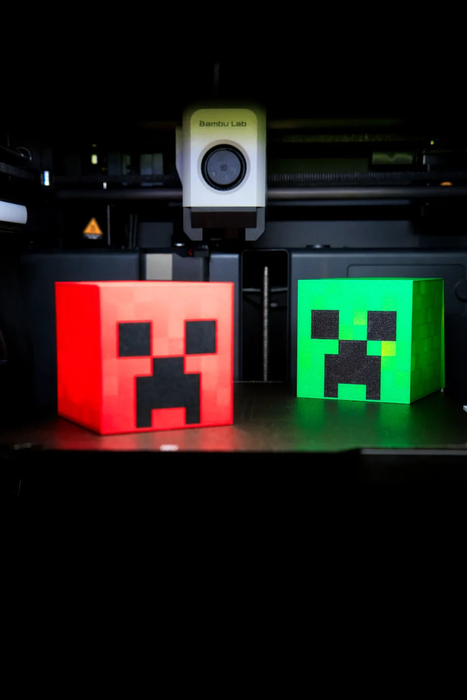 Creeper Glow Head (0.2mm nozzle ONLY!), photo 2 of 3 - Creeper Glow Head (0.2mm nozzle ONLY!) Props & Cosplays
