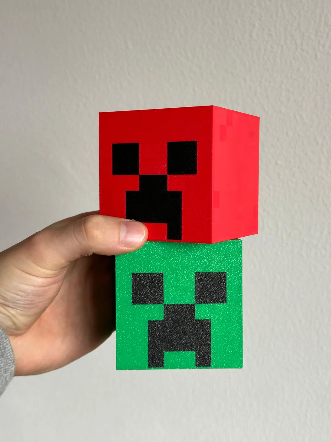 Creeper Glow Head (0.2mm nozzle ONLY!), photo 3 of 3 - Creeper Glow Head (0.2mm nozzle ONLY!) Props & Cosplays