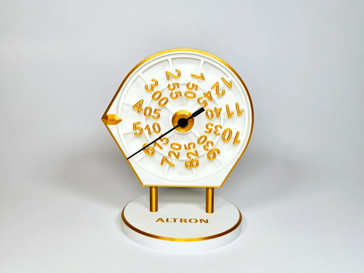 Minimalist Modern Clock, By ALTRON (Kit 011) - Decor, in stock in India