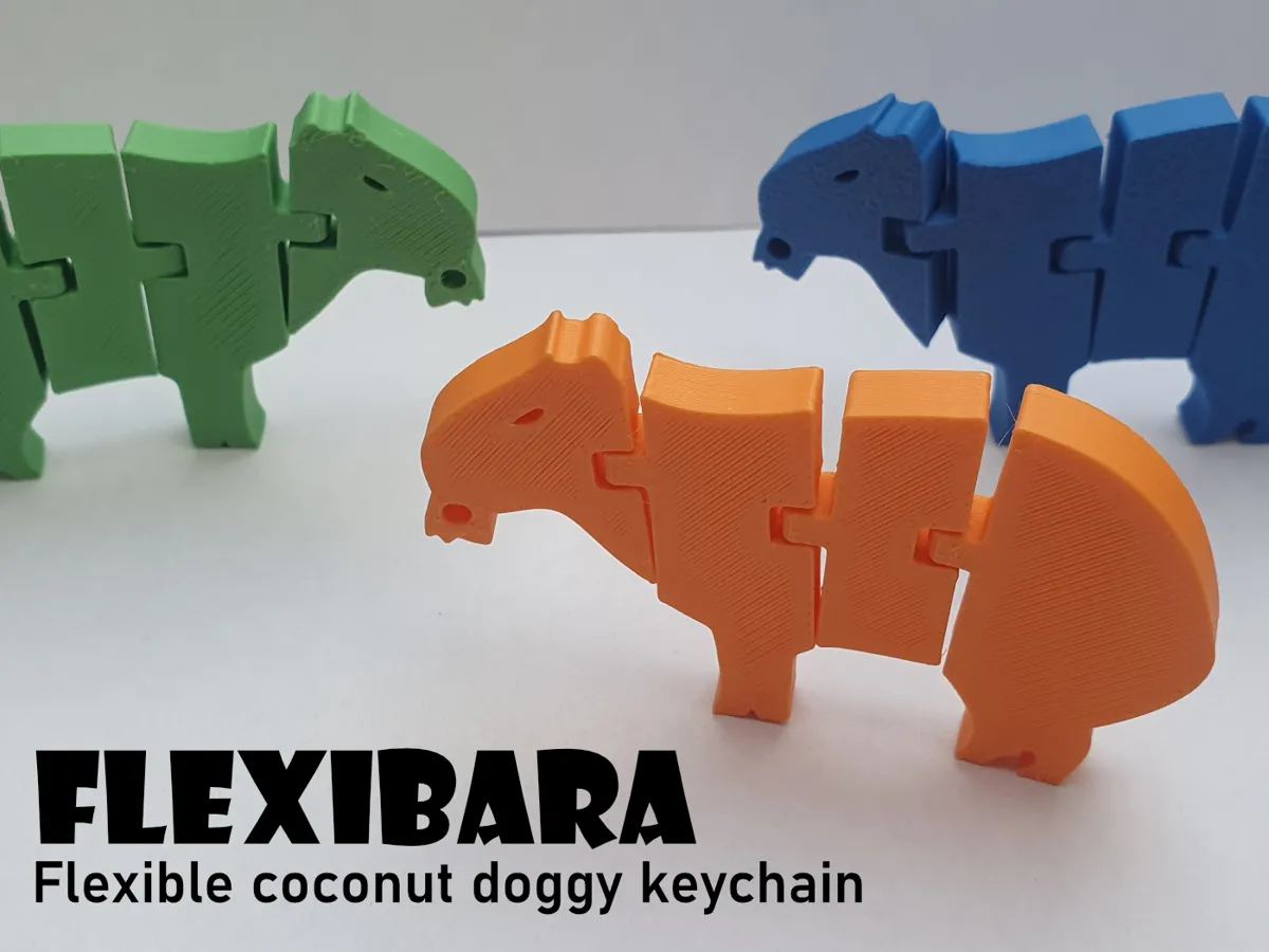 flexible articulated capybara keychain - Other Toys & Games, in stock in India