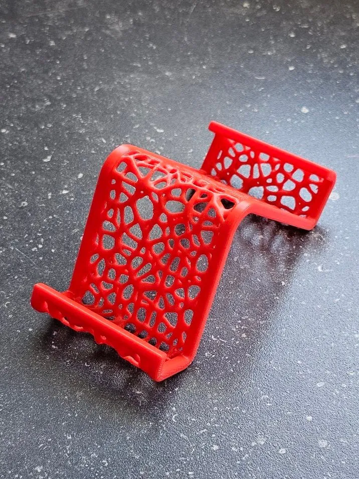 Voronoi Phone Stand, photo 4 of 4 - Voronoi Phone Stand Household
