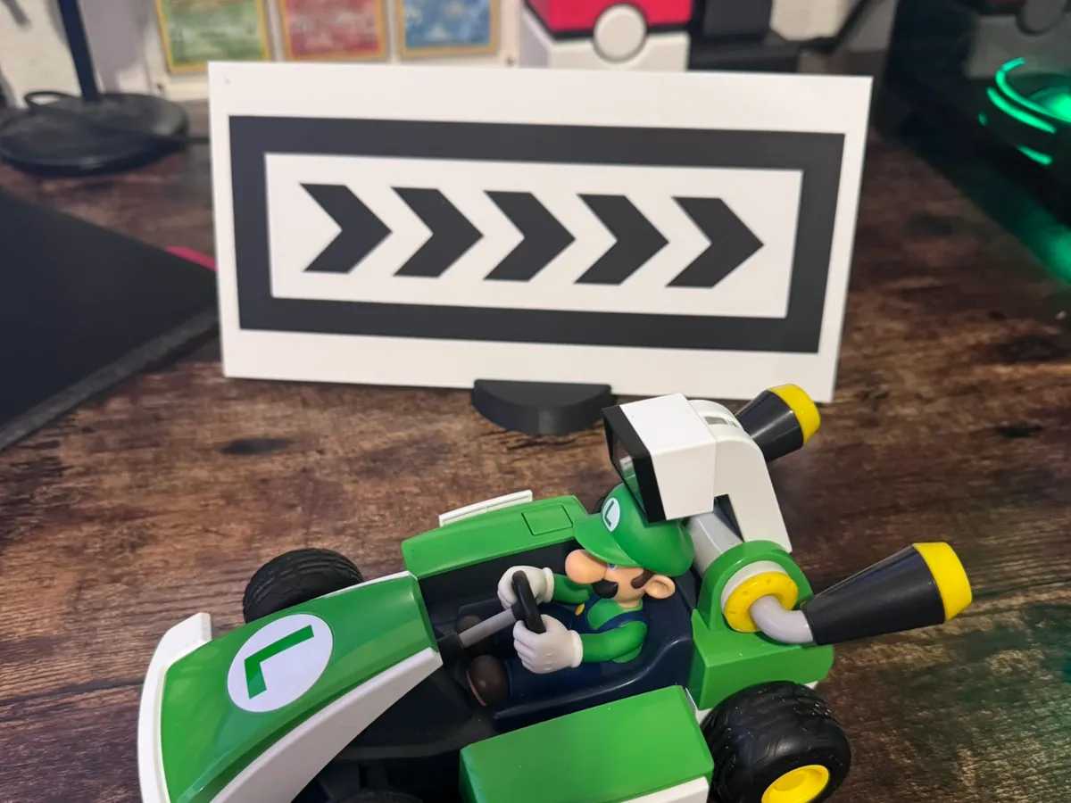 Mario Kart Live Turn Sign - Gaming & Pop Culture Signs, in stock in India