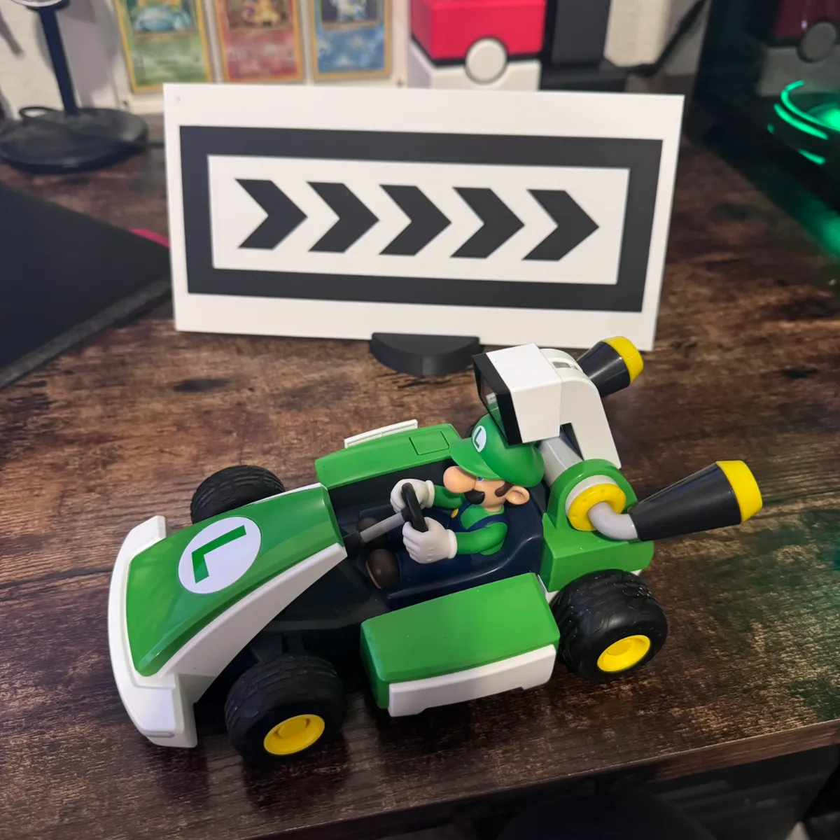 Mario Kart Live Turn Sign, photo 2 of 2 - Mario Kart Live Turn Sign Home Decor Items
