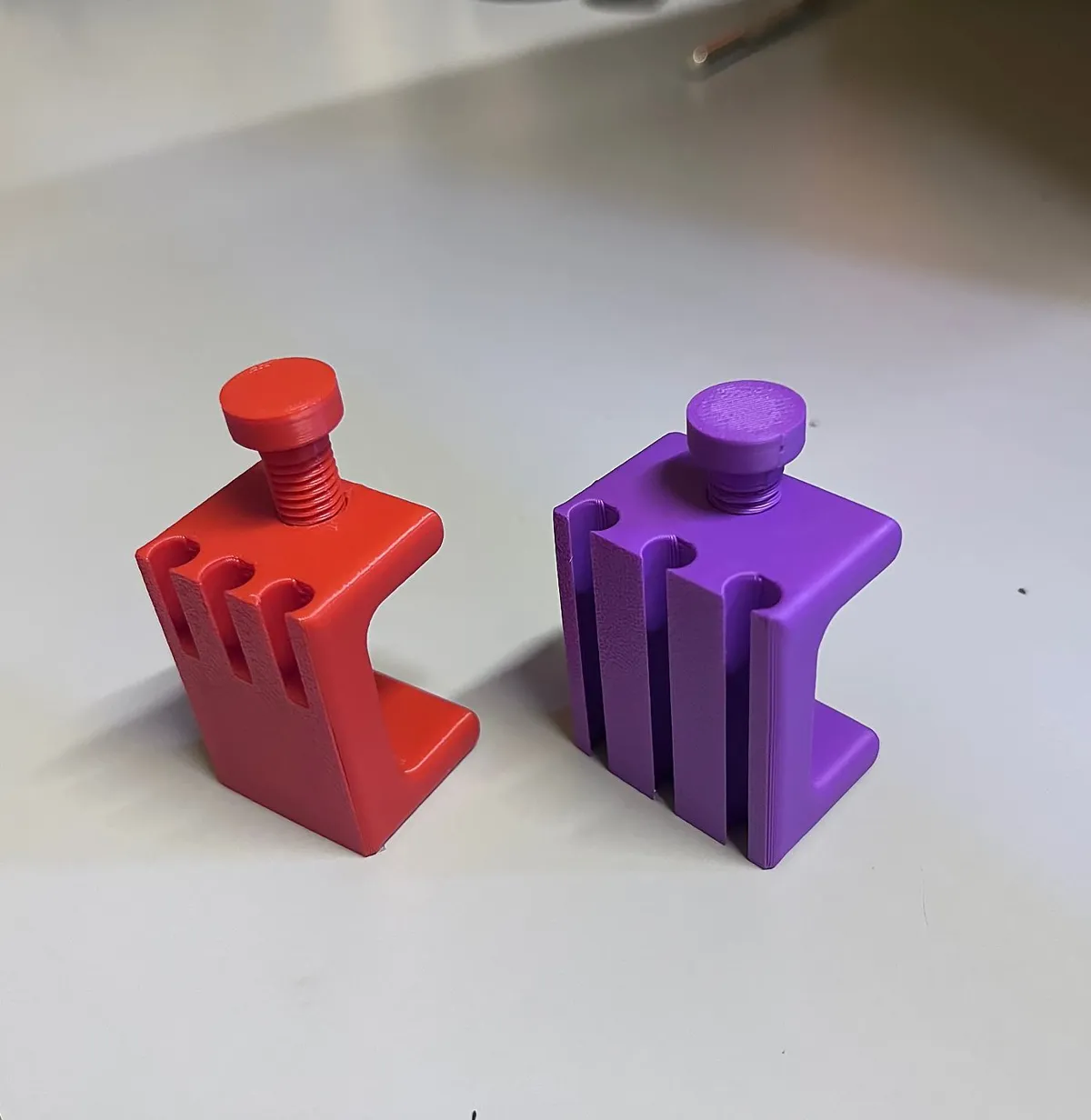 Desk Cable Management Holder Organizer with Screw, photo 3 of 4 - Desk Cable Management Holder Organizer with Screw Household