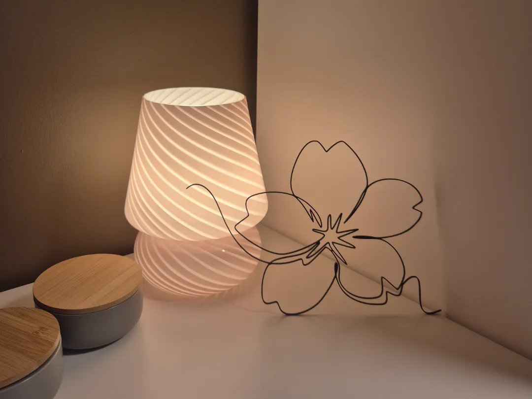 Flower wall art