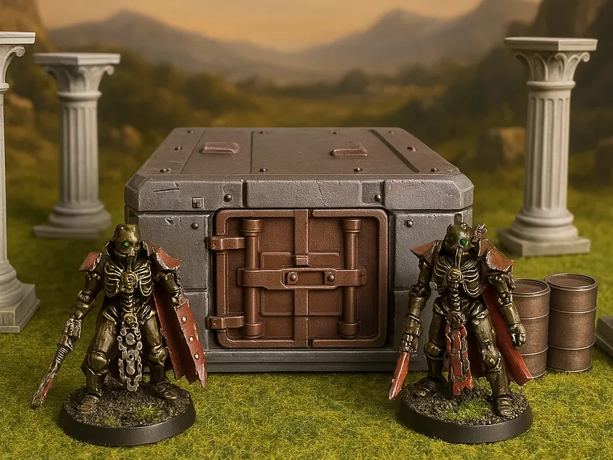 Armored Bunker defense Terrain Wargames Tabletop