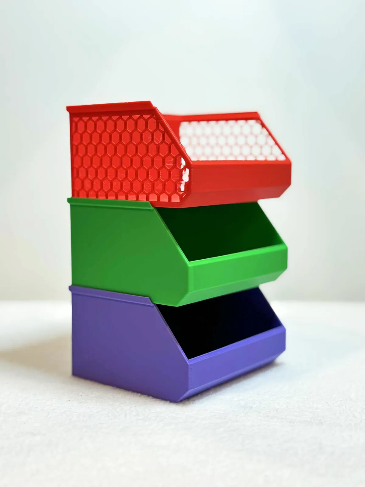 Small parts stackable boxes, photo 4 of 4 - Small parts stackable boxes Storage & Organisation