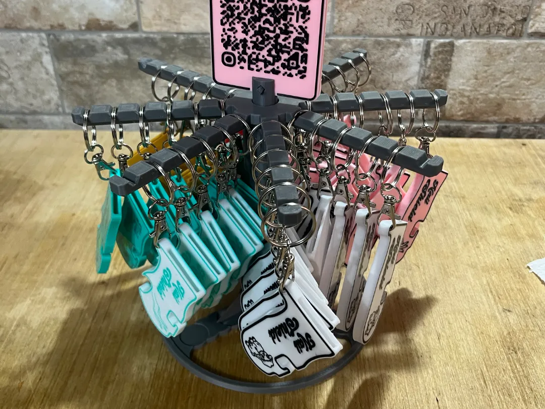 Keychain Display Stand