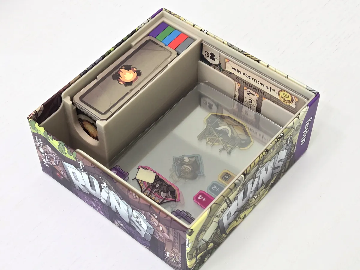 Ruins w/Deluxe Components - Organizer Insert, photo 3 of 4 - Ruins w/Deluxe Components - Organizer Insert Storage & Organisation