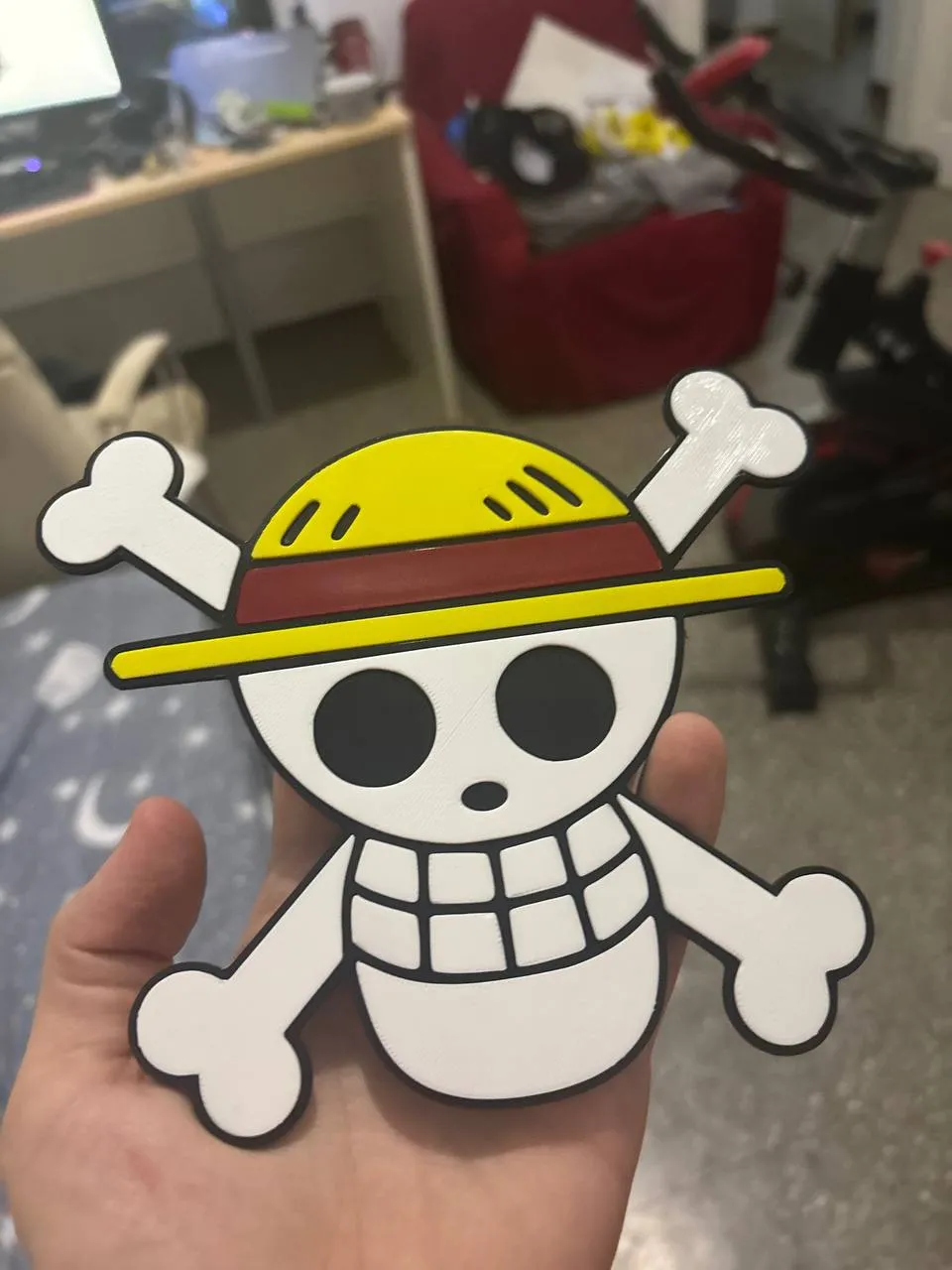 One Piece Jolly Roger Mugiwara. Multi-part, photo 4 of 4 - One Piece Jolly Roger Mugiwara. Multi-part Figurines & Collectibles