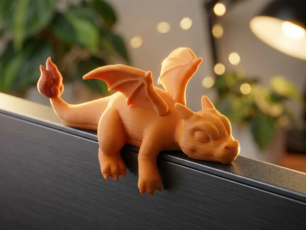 Cuddly Sleeping Charizard Monitor