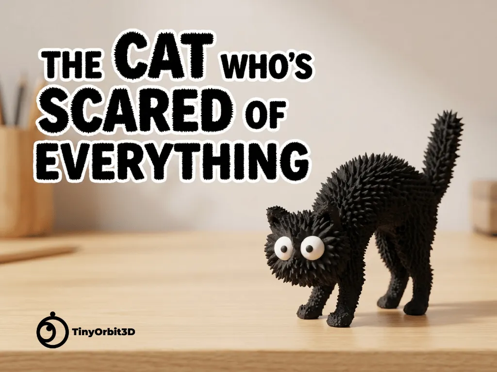 The Cat Who's Scared of Everything