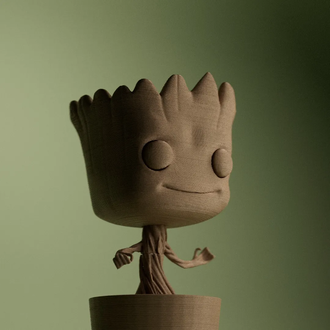 Baby Groot Pot Plant, photo 3 of 3 - Baby Groot Pot Plant Garden & Outdoor
