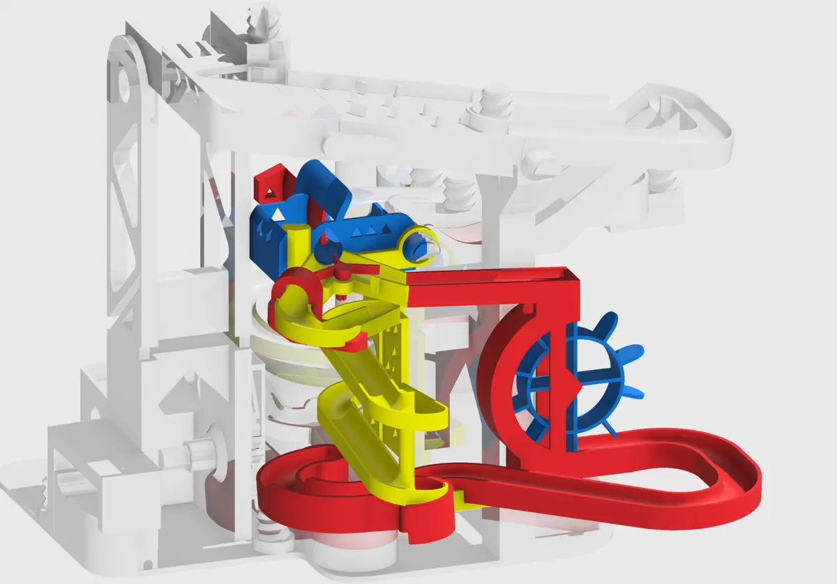 Marble Run 003 Paddle Wheel Addon v2 Plus, photo 4 of 4 - Marble Run 003 Paddle Wheel Addon v2 Plus Toys, Games & Hobbies