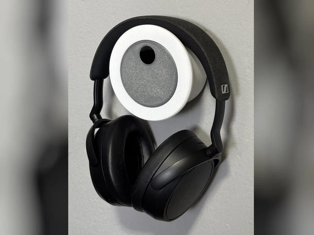 Headset Holder for Walls with Small Drawer