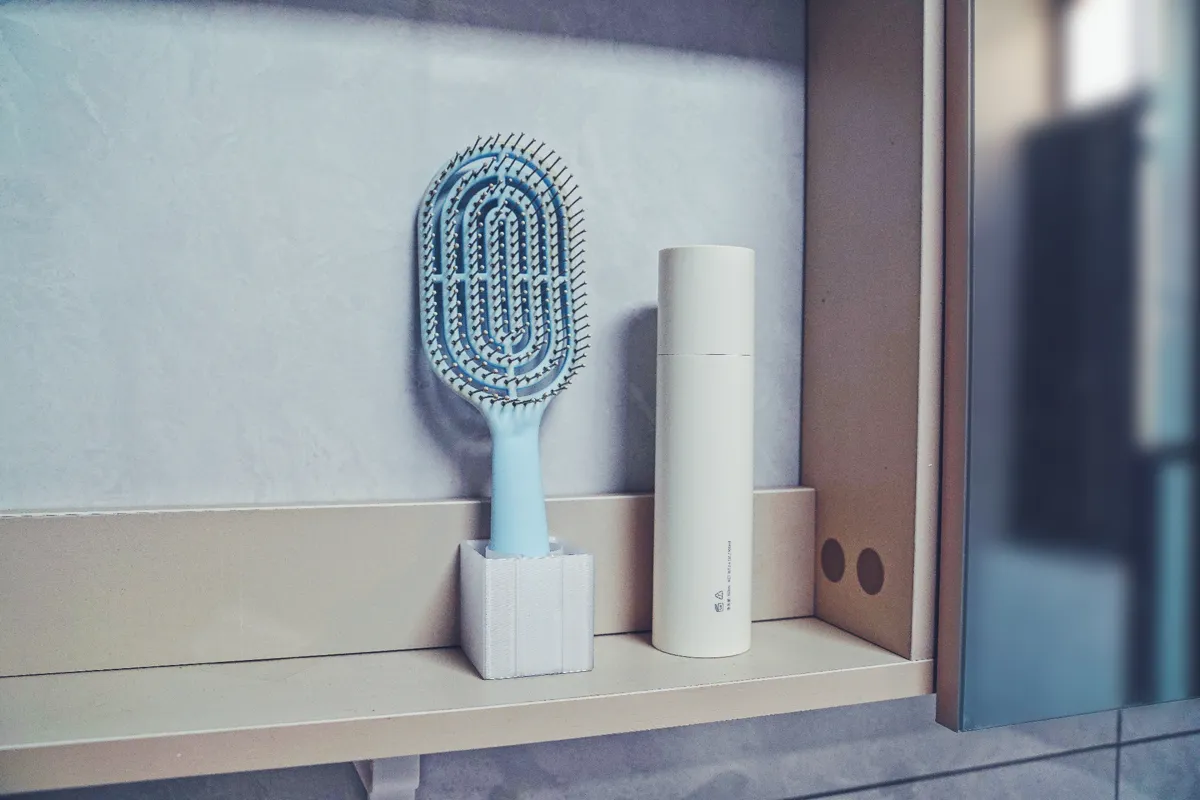 Hairbrush Holder, photo 2 of 3 - Hairbrush Holder Bath & Personal Care