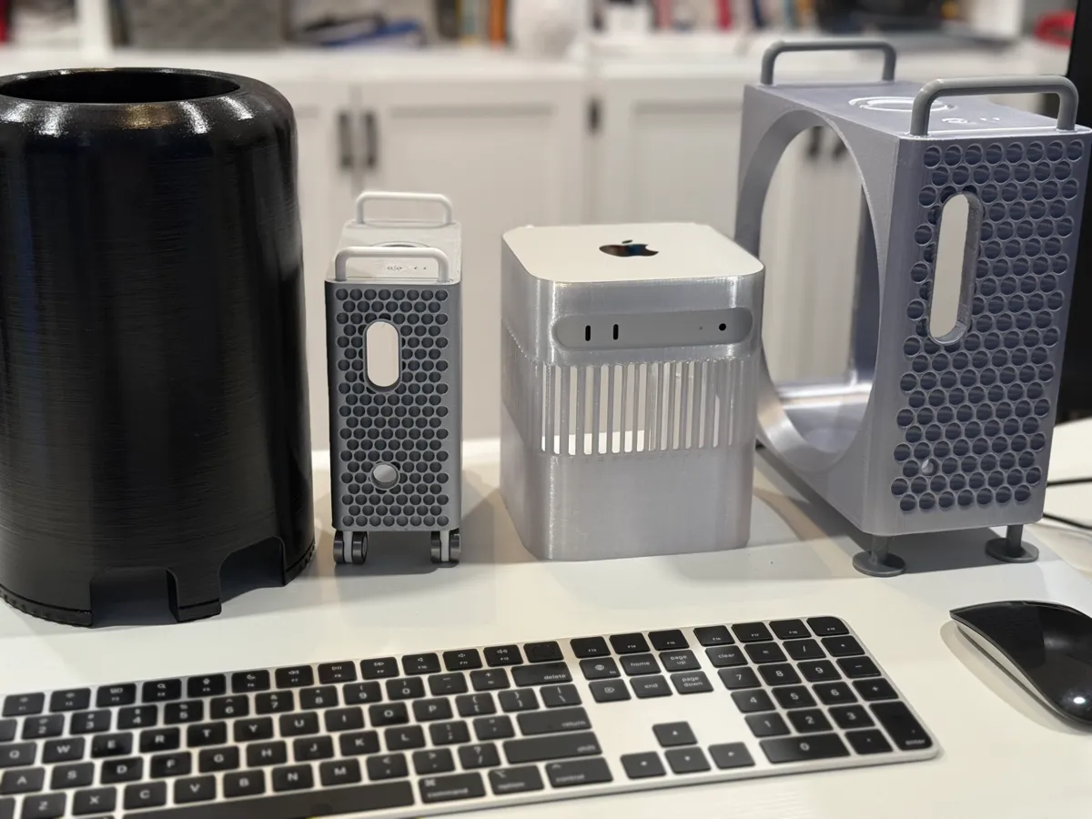 Desktop "Trash Can" for M4 Mac Mini (2013 Mac Pro), photo 3 of 4 - Desktop "Trash Can" for M4 Mac Mini (2013 Mac Pro) Hobby & DIY