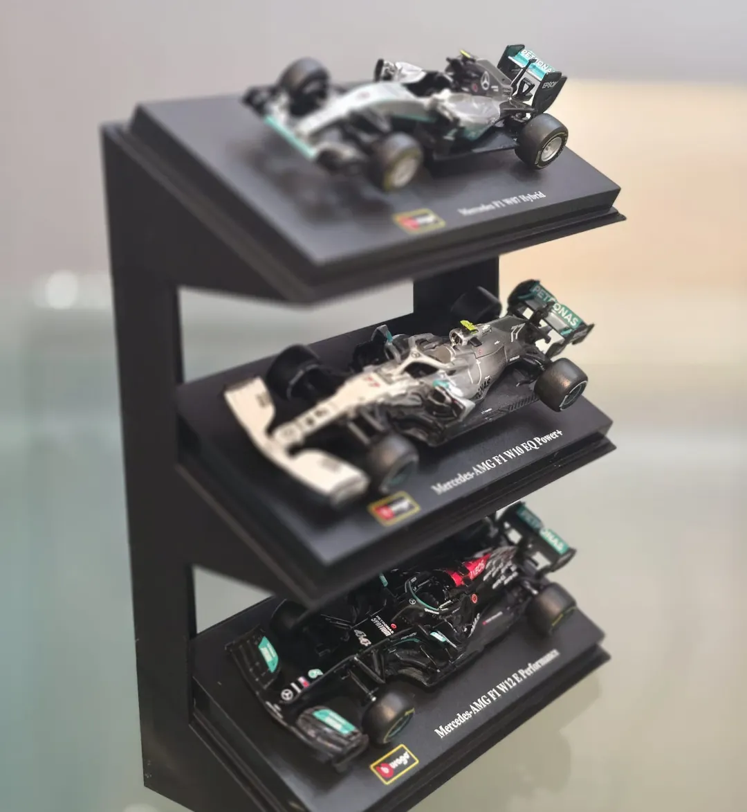 Display Stand for Burago F1 cars