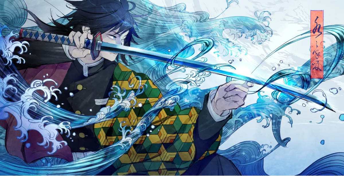 Giyuu Tomioka (demon slayer) - 2D Art, in stock in India