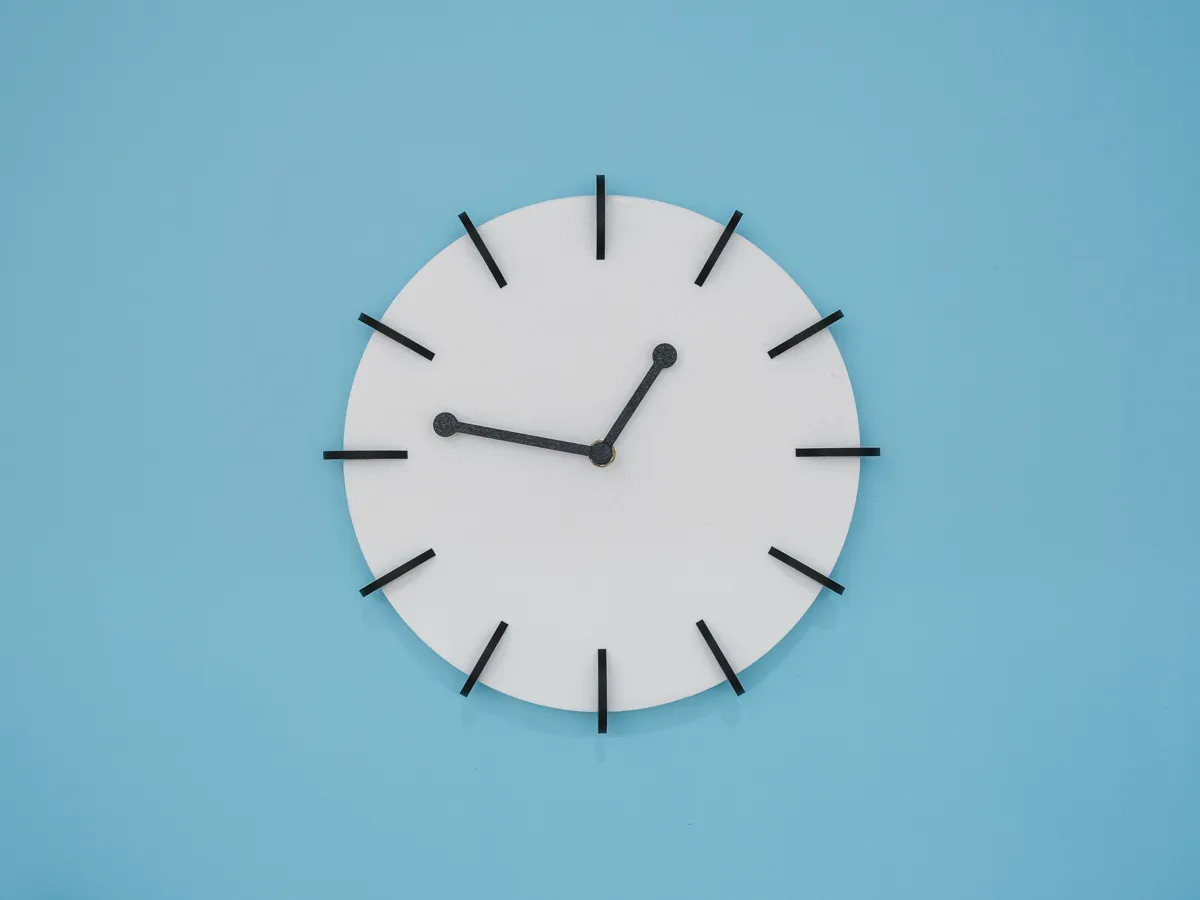 Wall Clock Customisable, photo 2 of 4 - Wall Clock Customisable Home Decor Items