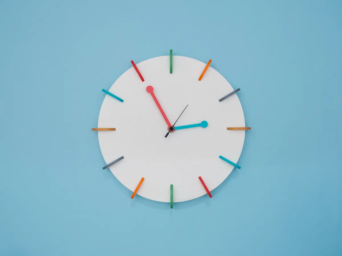 Wall Clock Customisable, photo 3 of 4 - Wall Clock Customisable Home Decor Items
