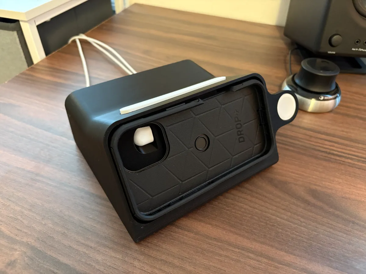 iPhone 11-16 Dock with Watch Charger, photo 2 of 4 - iPhone 11-16 Dock with Watch Charger Household
