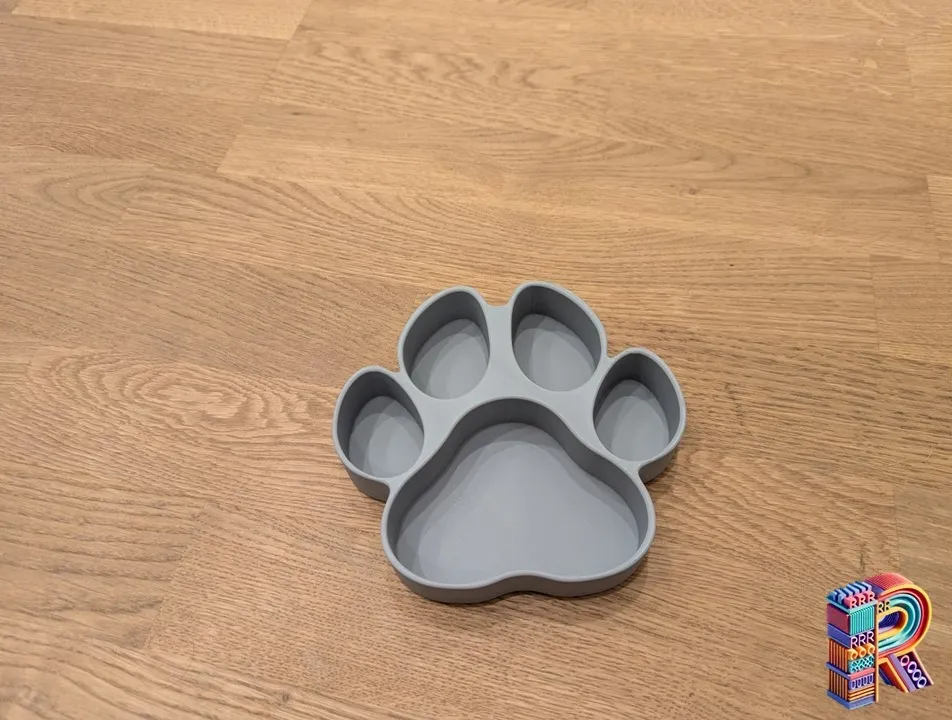 Cat Paw Organizer Tray, photo 4 of 4 - Cat Paw Organizer Tray Figurines & Collectibles