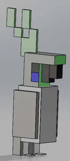 Minecraft Bird, photo 3 of 4 - Minecraft Bird Figurines & Collectibles