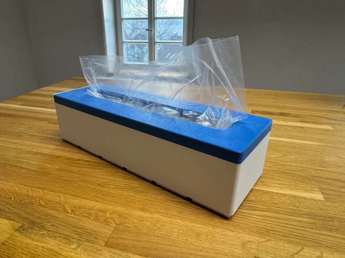 Gridfinity Zip Lock - Kitchen Bag Box -Küchentüten, photo 4 of 4 - Gridfinity Zip Lock - Kitchen Bag Box -Küchentüten Storage & Organisation